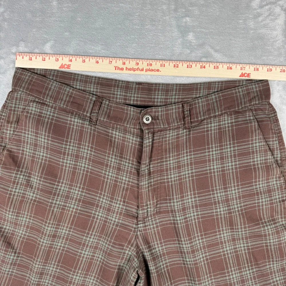 Patagonia Organic Cotton Polyester‎ Plaid Shorts Mens 38 9.5